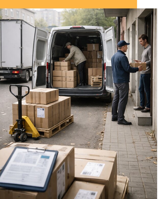 Доставка грузов от двери до двери с таможней от 46683 руб.