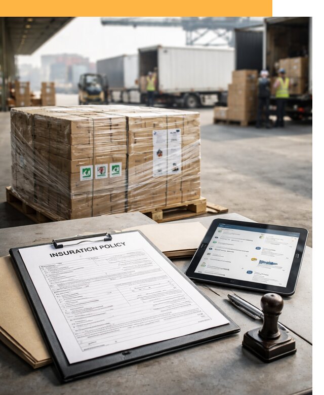 Страхование международных грузов от 3631 руб, полная защита