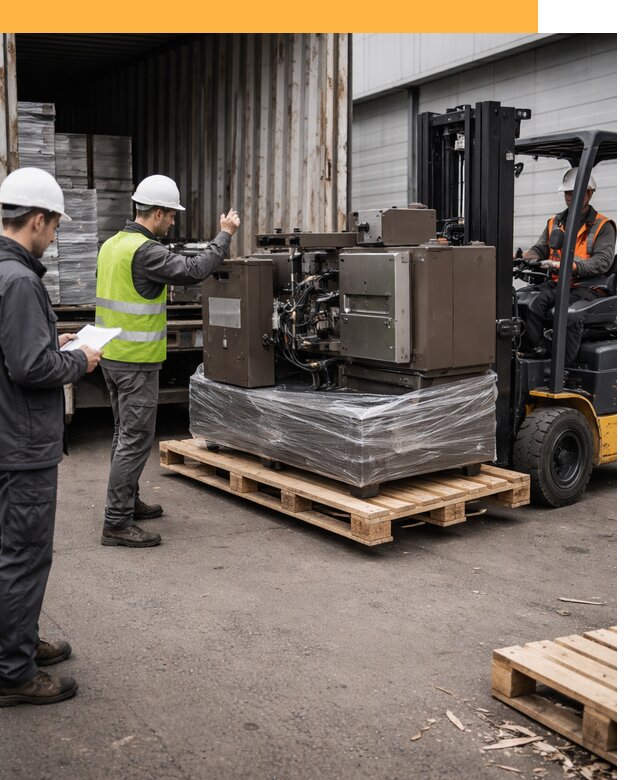 Доставка промышленного оборудования из Европы от 46683