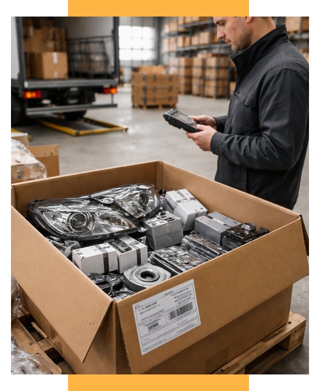 Доставка автозапчастей из Европы под ключ от 12968 р. | СетСервис-Гль