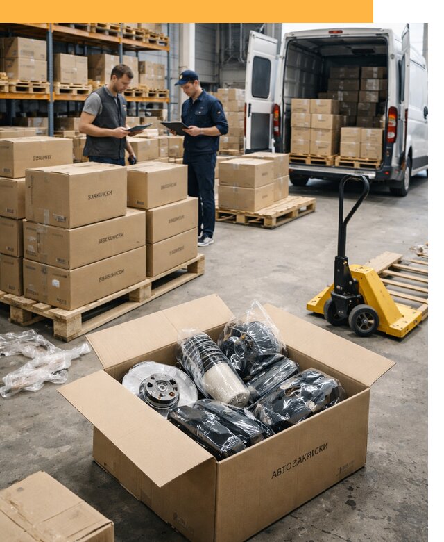 Доставка автозапчастей из Европы от 12968 руб быстро и надёжно