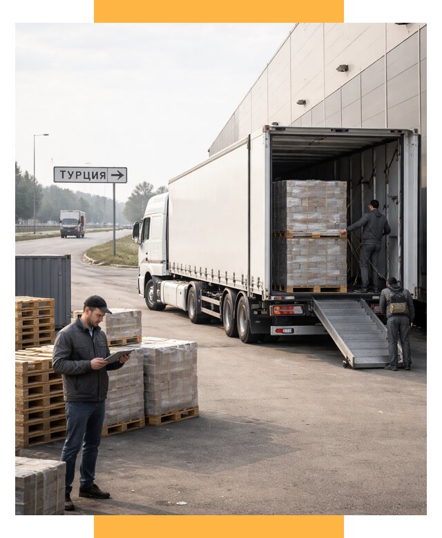Автоперевозки и доставка фурой из Турции от 124488 р. | СетСервис-Гль