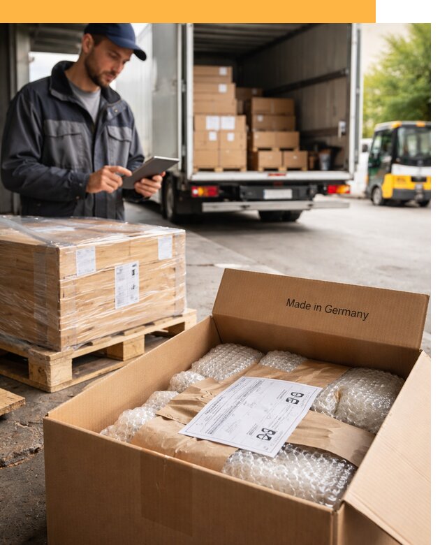 Доставка грузов из Германии от 46683 руб с таможенным оформлением