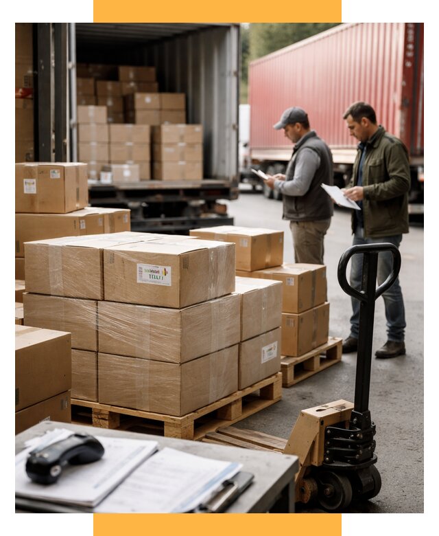 Доставка грузов из Италии в Россию от 18673 р. СетСервис-Гль