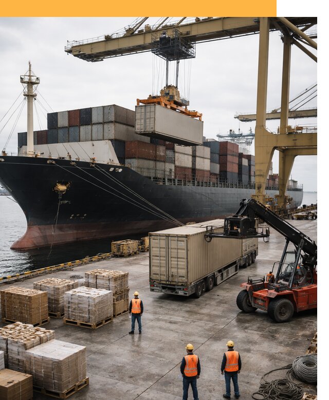 Морские перевозки из Индии: доставка FCL/LCL, таможня от 124488