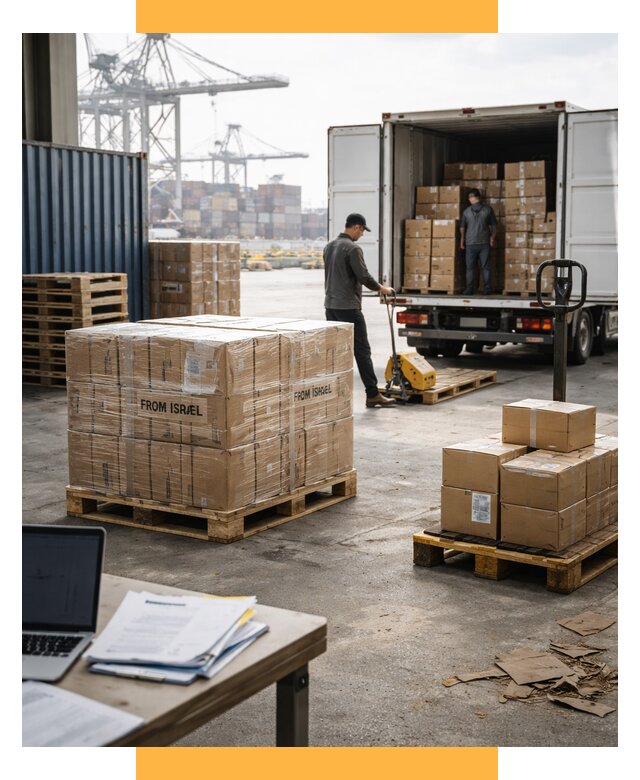 Доставка грузов из Израиля от 15561 р., логистика от СетСервис-Гль