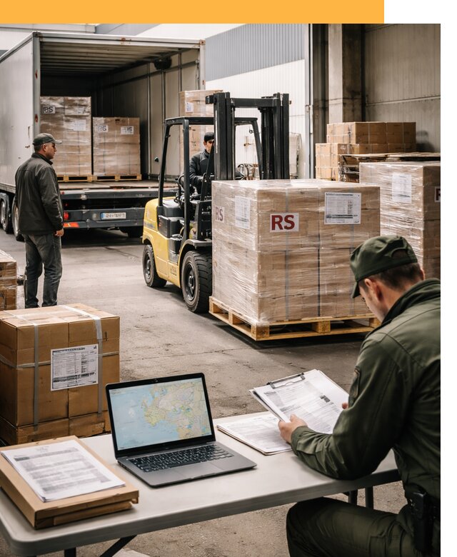 Доставка грузов в Сербию от 46683 руб, международные перевозки