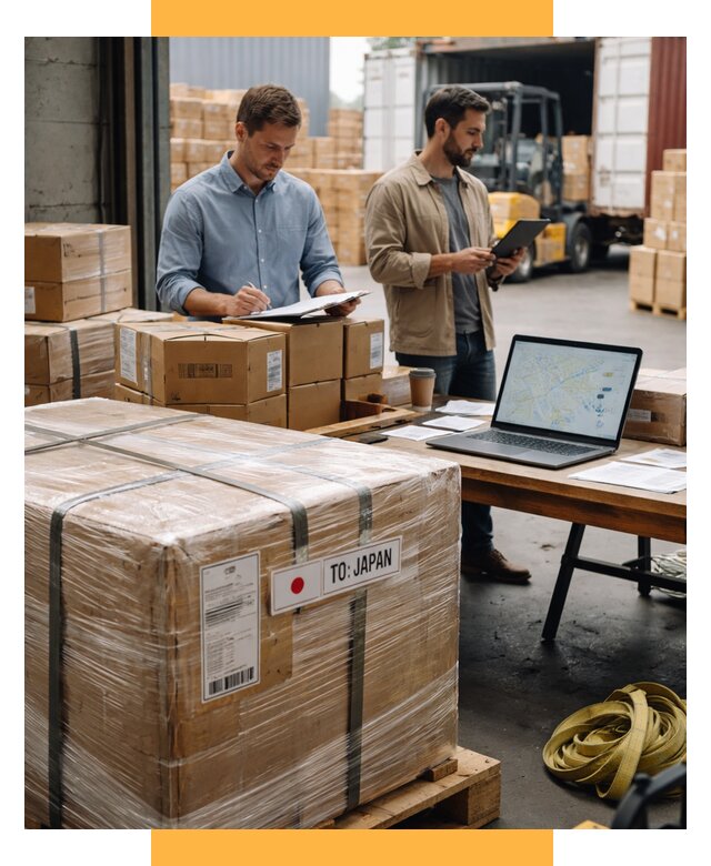 Доставка грузов в Японию от 25935 р., логистика СетСервис-Гль
