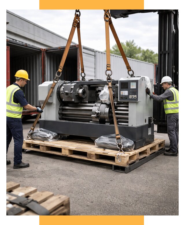 Перевозка станков и таможня от 62244 р. | СетСервис-Гль логистика