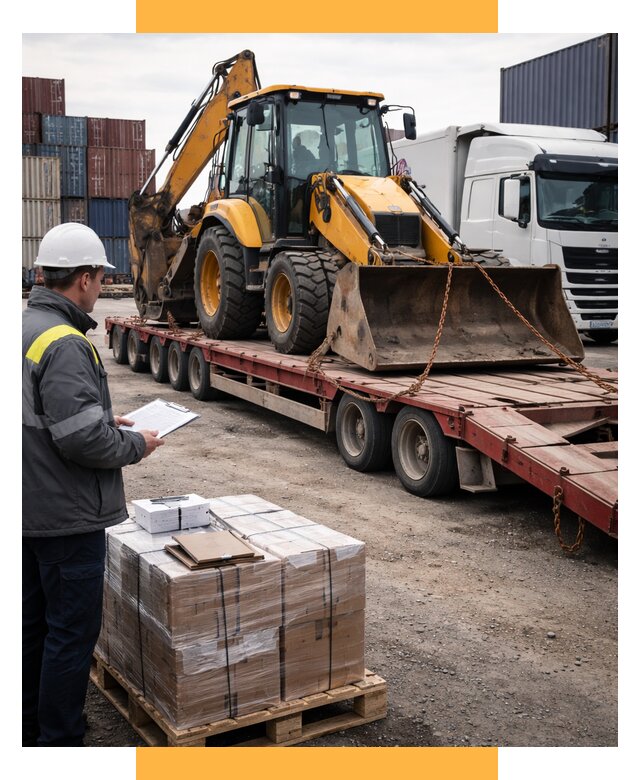 Международная перевозка спецтехники от 46683 р., СетСервис-Гль