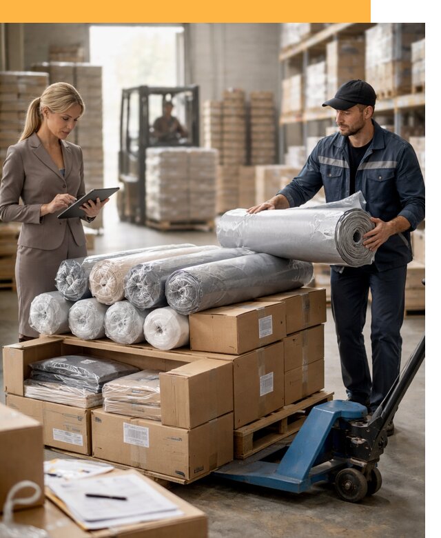 Перевозка текстиля по миру от 15561 руб. с таможней и страхованием