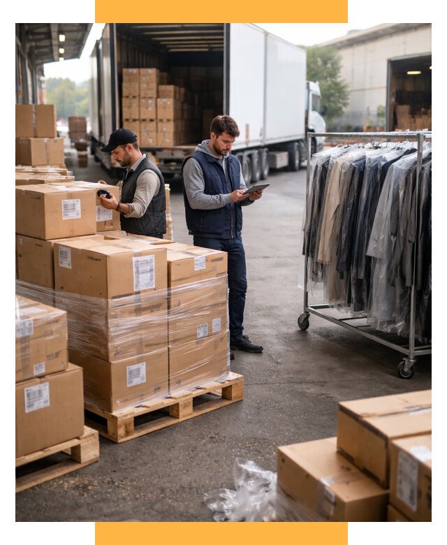 Перевозка и доставка одежды из Китая от 7781 р., СетСервис-Гль