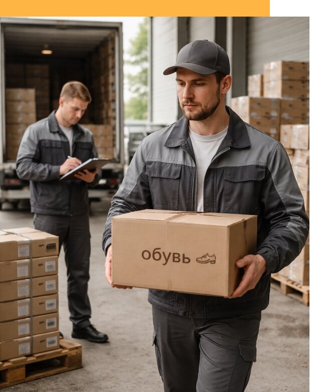 Международная перевозка обуви с таможенным оформлением от 4668