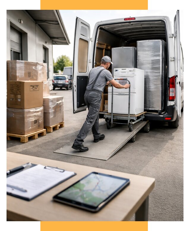 Перевозка бытовой техники от 6743 р. - логистика СетСервис-Гль