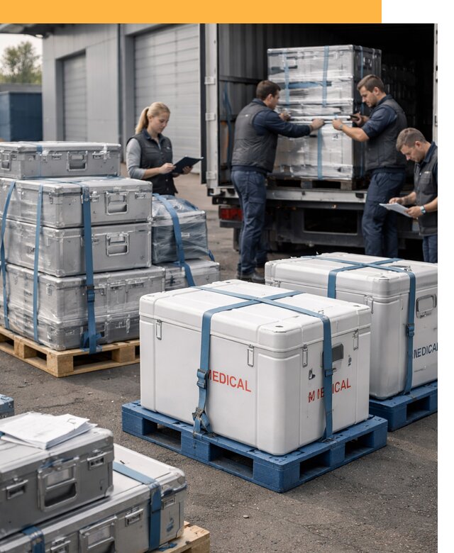 Перевозка медицинского оборудования по всему миру от 15561 руб