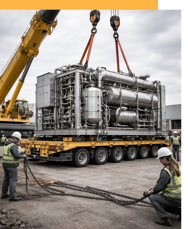 Перевозка тяжеловесных грузов по миру от 155610 руб