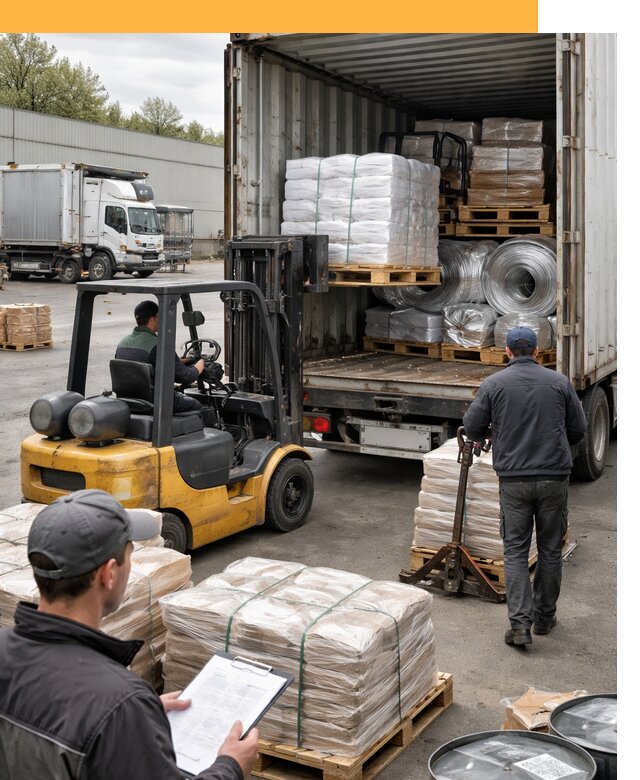 Международная перевозка сырья для производства от 6743 руб