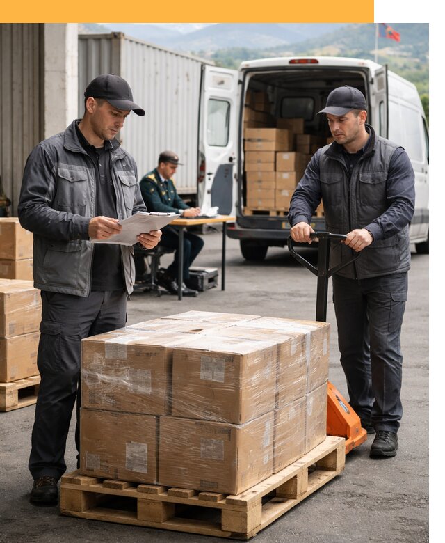 Доставка грузов через Армению, быстрая таможенная очистка от 25935