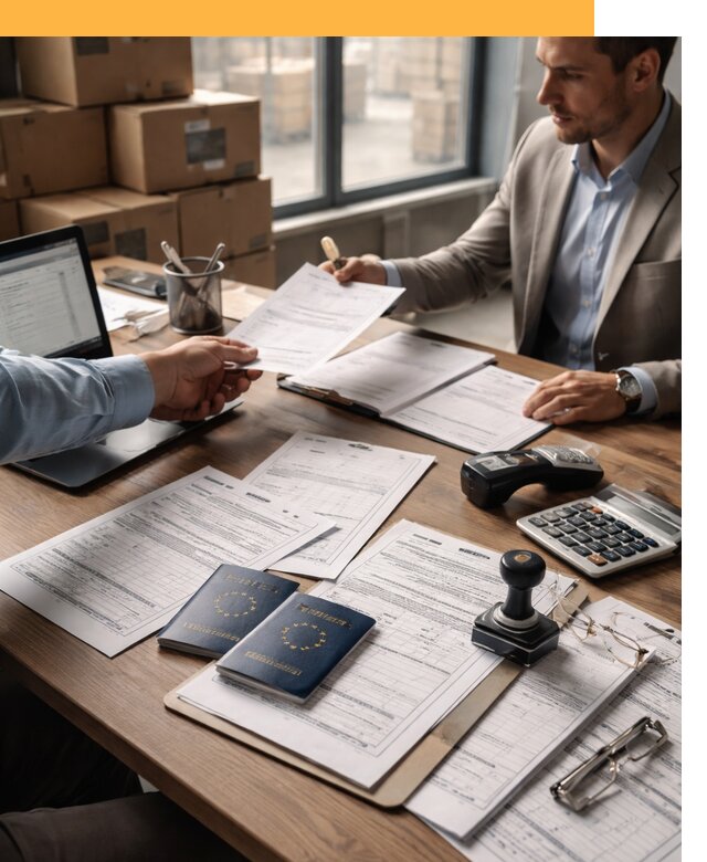 Таможенное оформление грузов из Европы от 8818 руб