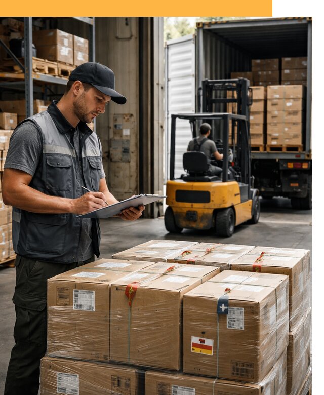 Реэкспорт товаров с таможенным оформлением и доставкой от 12449