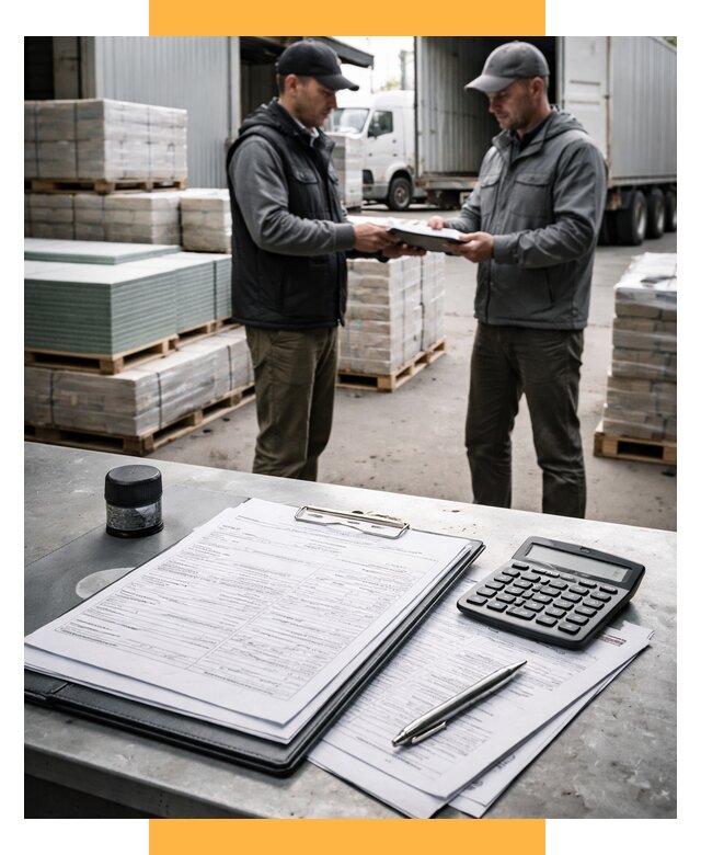 Таможенное оформление стройматериалов от 8818 р. | СетСервис-Гль