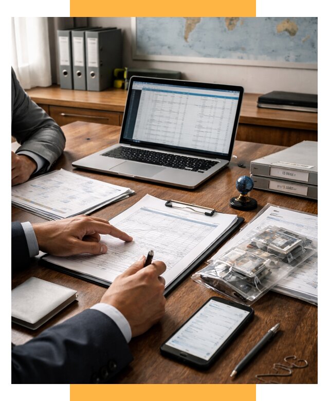 Проверка поставщика за рубежом от 8818 р. | СетСервис-Гль аудит