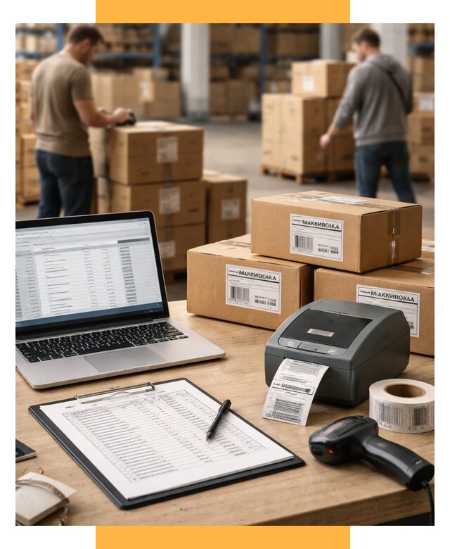 Маркировка импортных товаров от 4668 р. под ключ, СетСервис-Гль